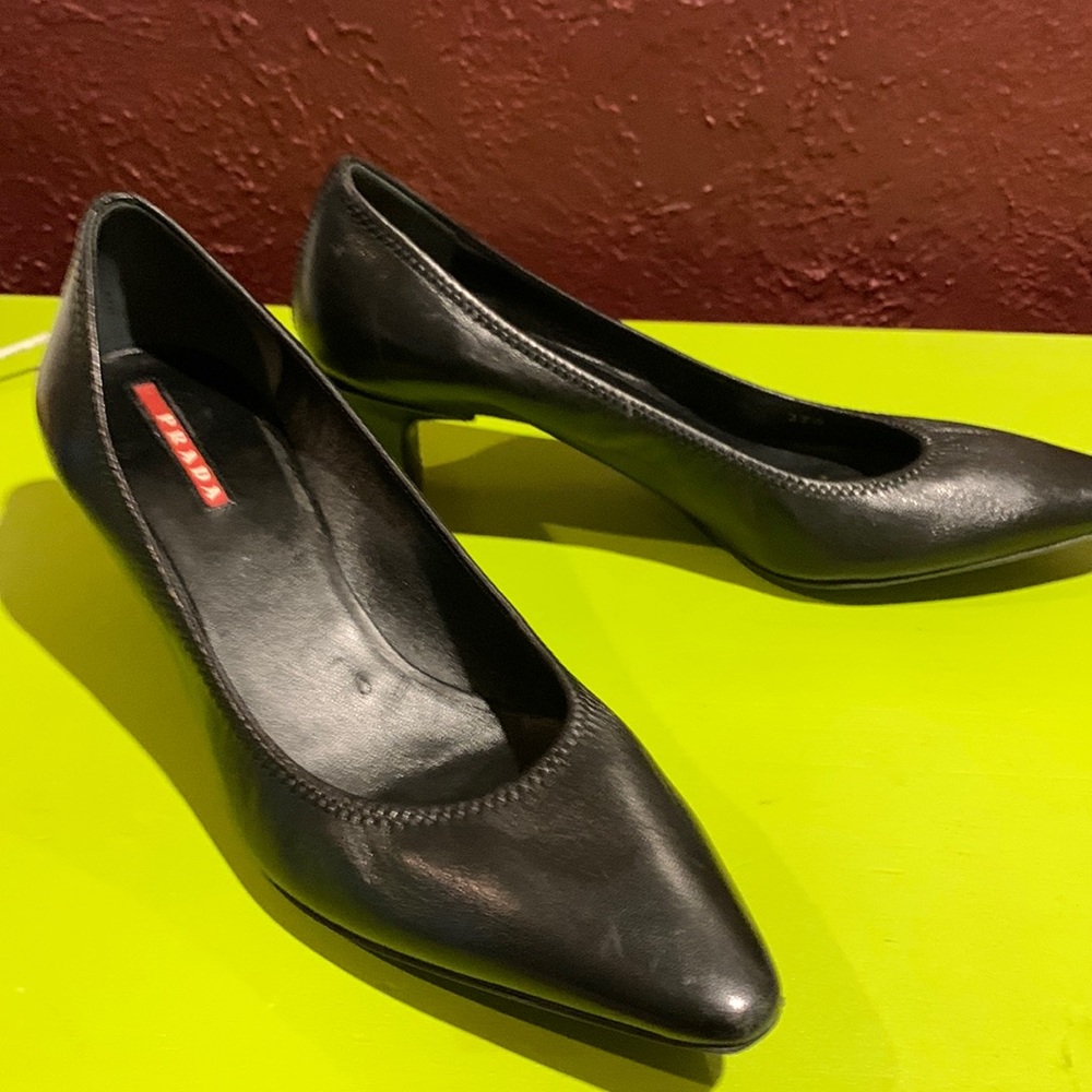 Prada | Black Calzature Donna Pumps Pointed Toe